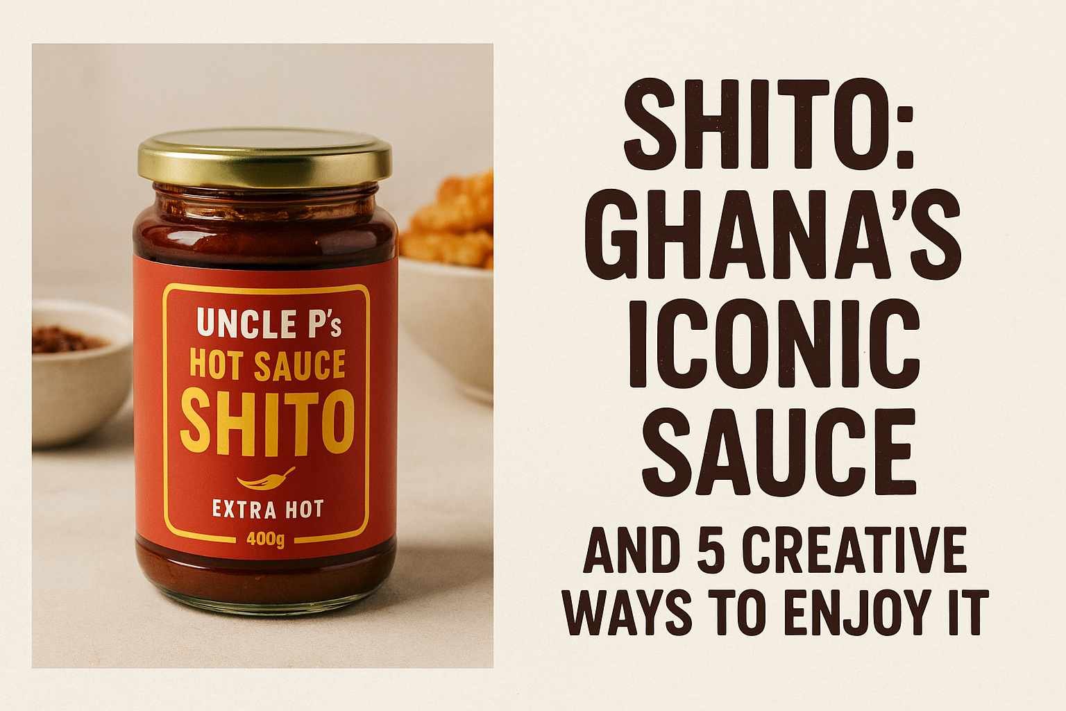 Shito: Ghana’s Iconic Sauce and 5 Creative Ways to Enjoy It