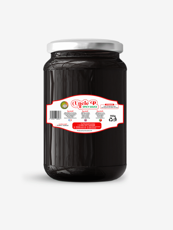 🌶️ Spicy Fish Powder Sauce (Shito) – Extra Hot with Chilli 900g