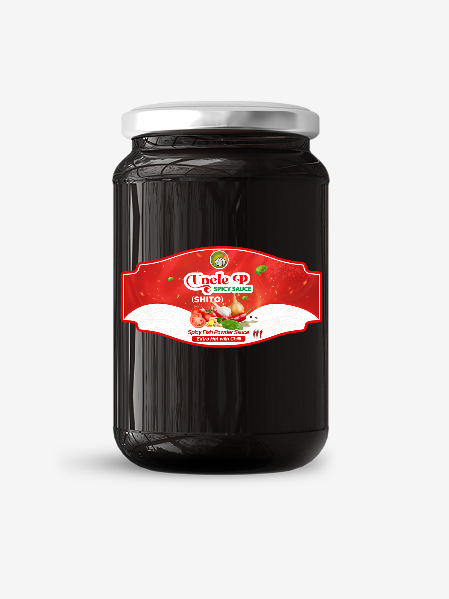 🌶️ Spicy Fish Powder Sauce (Shito) – Extra Hot with Chilli 900g