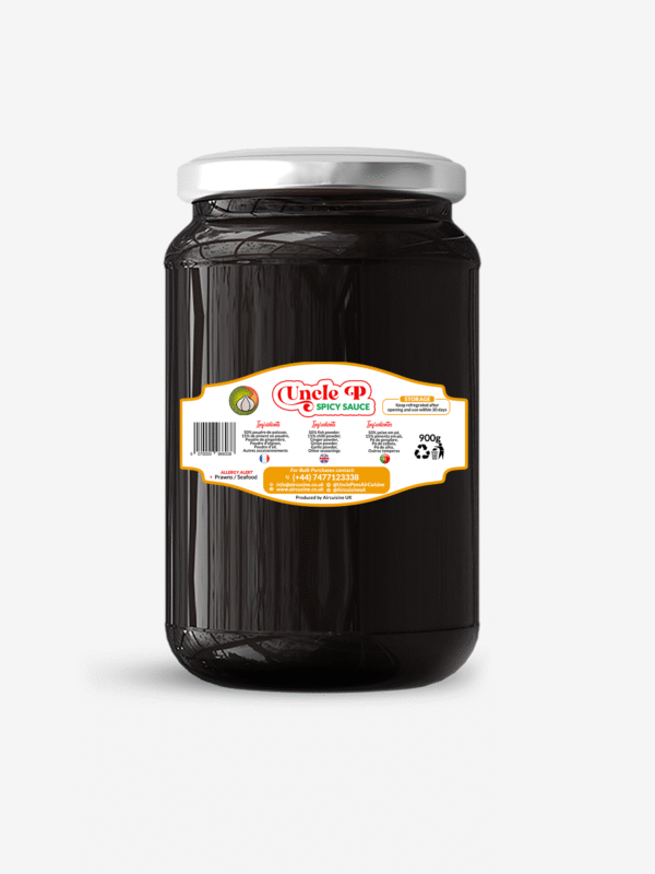 🌶️ Spicy Fish Powder Sauce (Shito) – Medium Hot with Chilli 900g - Image 2