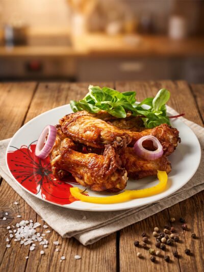 Spicy-checken-wings at aircuisinedishes